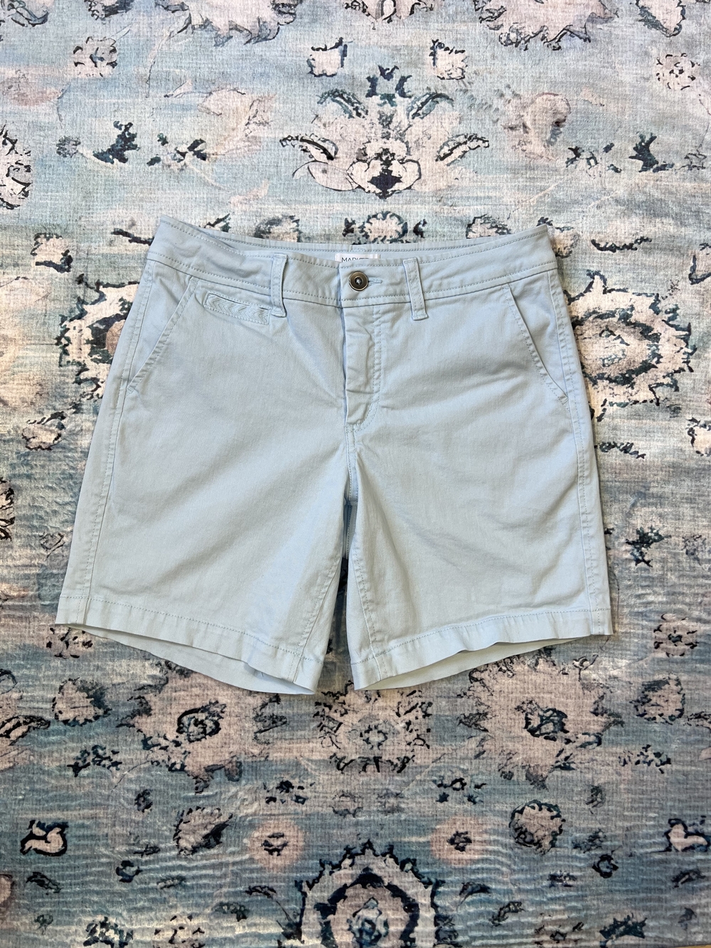Market & Spruce Pale Blue Women's Casual Shorts